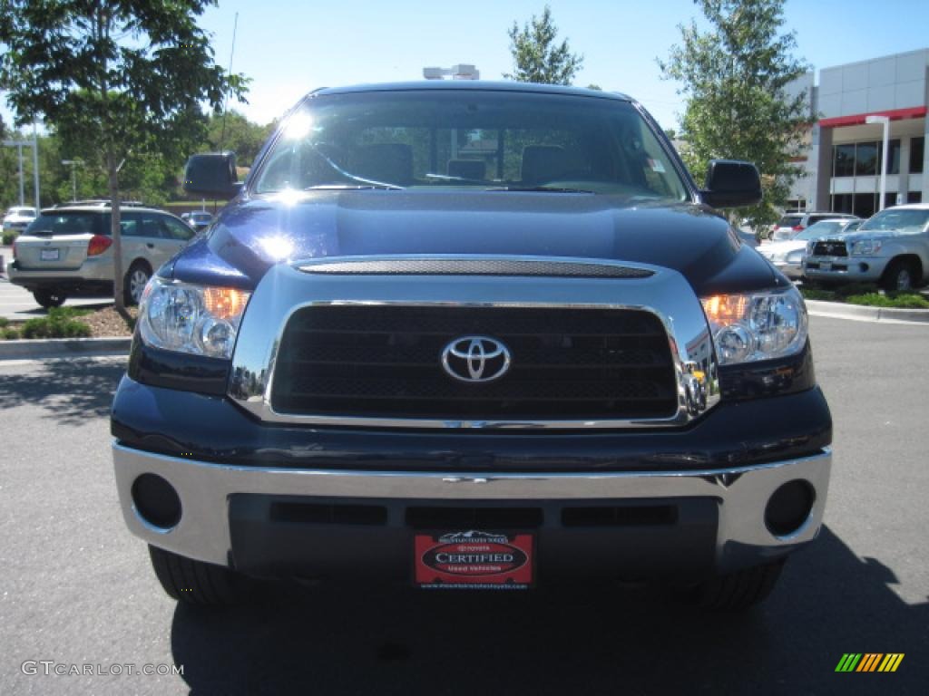 2008 Tundra SR5 Double Cab 4x4 - Nautical Blue Metallic / Graphite Gray photo #6