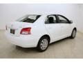 2009 Polar White Toyota Yaris Sedan  photo #7