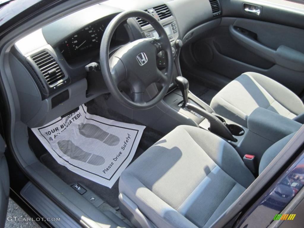 2006 Accord LX Sedan - Royal Blue Pearl / Gray photo #13