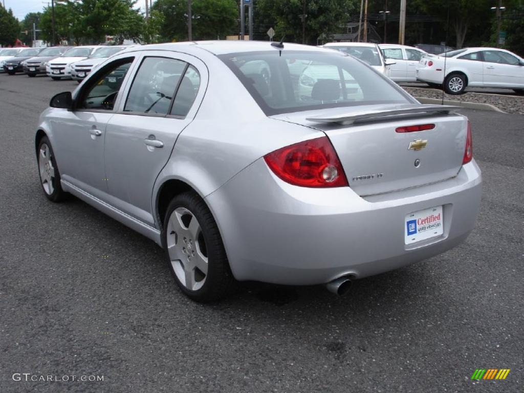 2010 Cobalt LT Sedan - Silver Ice Metallic / Ebony photo #6