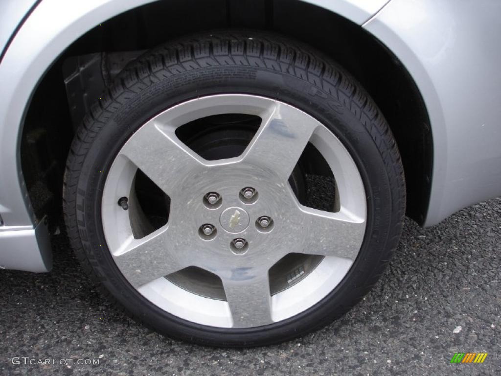 2010 Cobalt LT Sedan - Silver Ice Metallic / Ebony photo #8