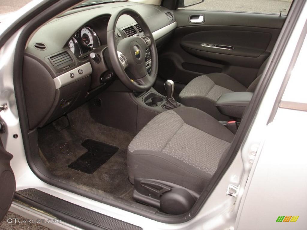 2010 Cobalt LT Sedan - Silver Ice Metallic / Ebony photo #10
