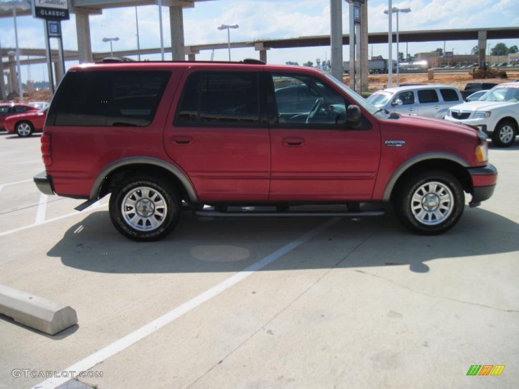 2000 Expedition XLT - Laser Red / Medium Graphite photo #4