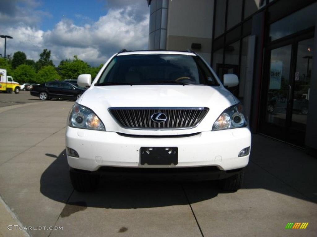 2004 RX 330 AWD - Crystal White Pearl / Ivory photo #2