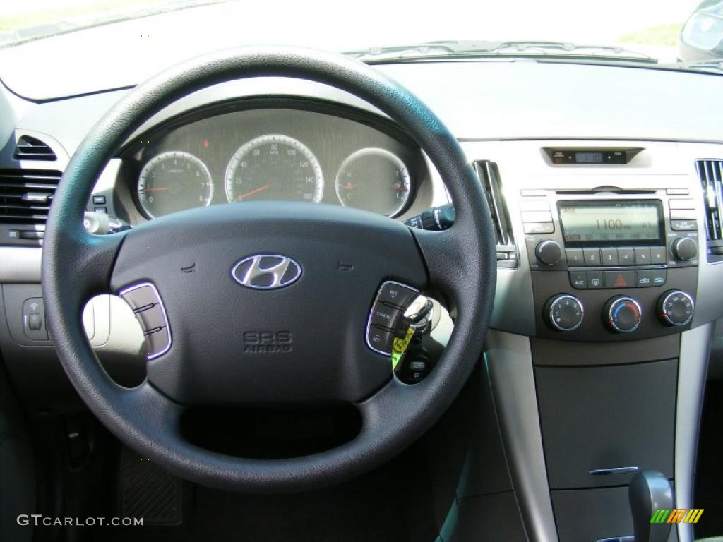 2010 Sonata GLS - Radiant Silver / Gray photo #15