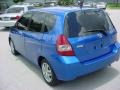 2008 Vivid Blue Pearl Honda Fit Hatchback  photo #3