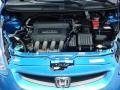 2008 Vivid Blue Pearl Honda Fit Hatchback  photo #18