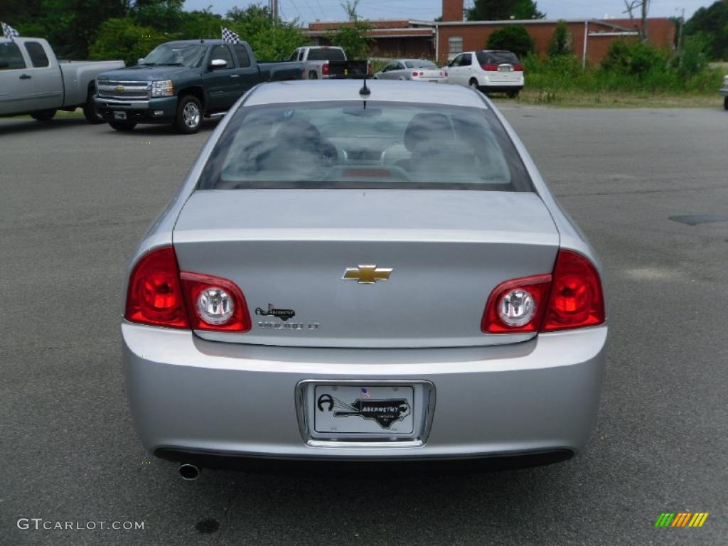 2010 Malibu LT Sedan - Silver Ice Metallic / Titanium photo #3