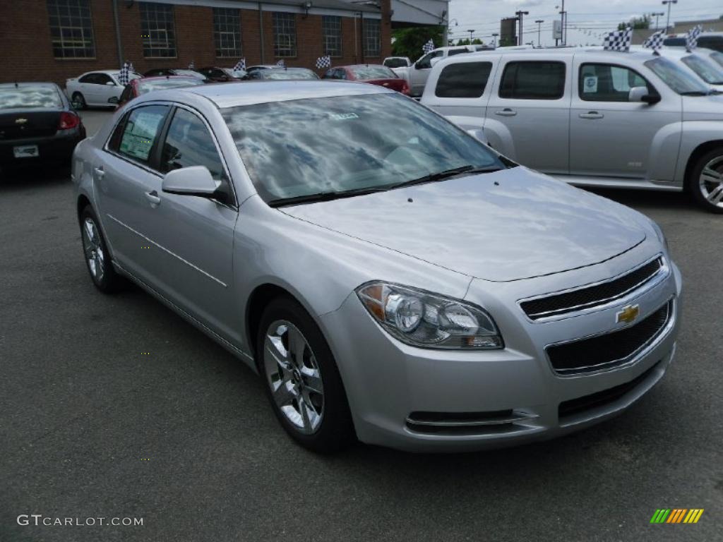 2010 Malibu LT Sedan - Silver Ice Metallic / Titanium photo #5