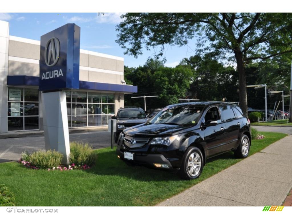 Formal Black Pearl Acura MDX