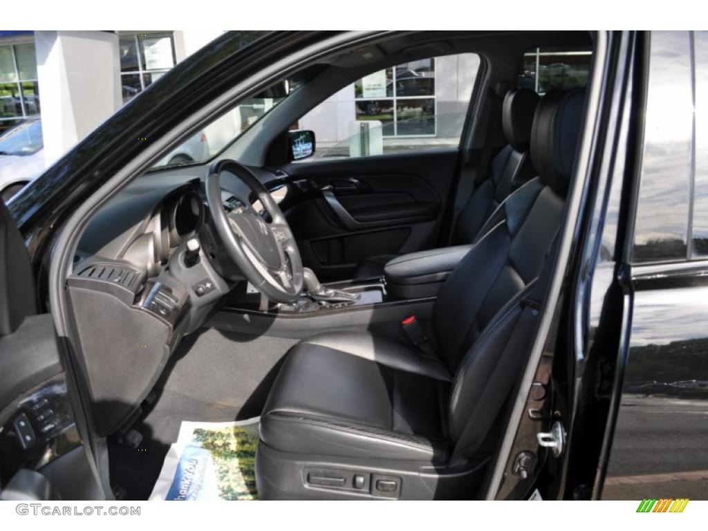 2007 MDX  - Formal Black Pearl / Ebony photo #8