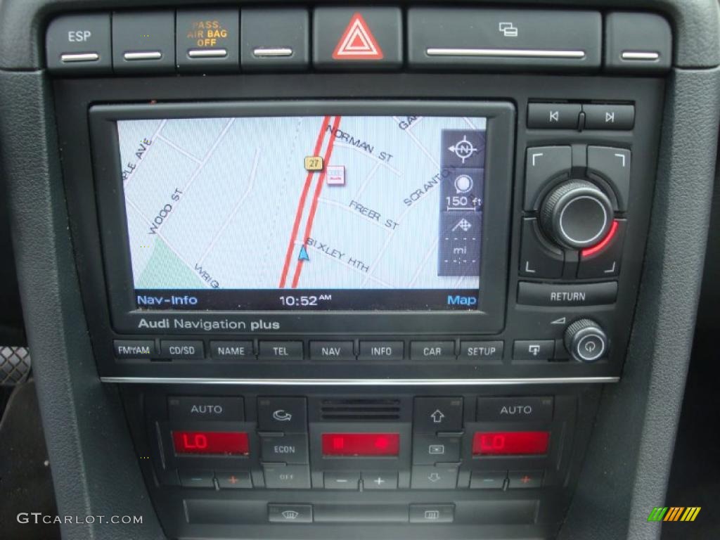 2007 A4 2.0T quattro Sedan - Dolphin Gray Metallic / Ebony photo #13