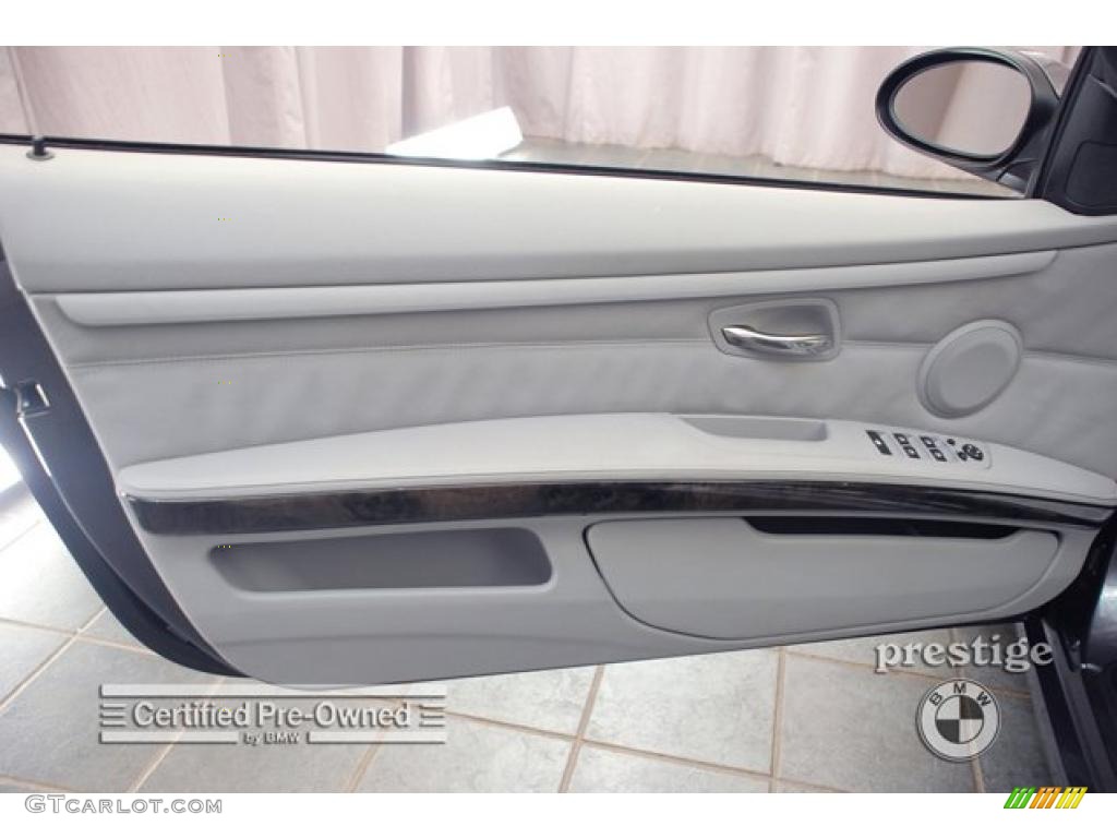 2008 3 Series 328i Convertible - Sparkling Graphite Metallic / Gray photo #9
