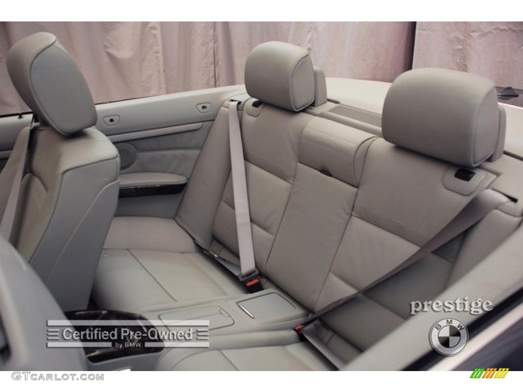 2008 3 Series 328i Convertible - Sparkling Graphite Metallic / Gray photo #10