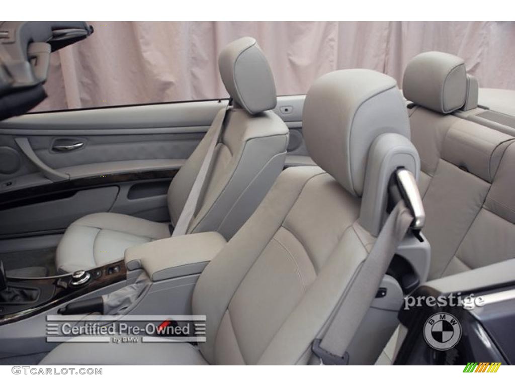 2008 3 Series 328i Convertible - Sparkling Graphite Metallic / Gray photo #11