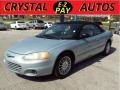 2002 Sterling Blue Satin Glow Chrysler Sebring Limited Convertible  photo #1