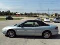 2002 Sterling Blue Satin Glow Chrysler Sebring Limited Convertible  photo #2