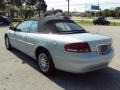 2002 Sterling Blue Satin Glow Chrysler Sebring Limited Convertible  photo #3