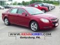 2010 Red Jewel Tintcoat Chevrolet Malibu LT Sedan  photo #1