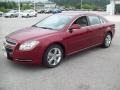 2010 Red Jewel Tintcoat Chevrolet Malibu LT Sedan  photo #2