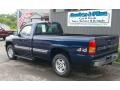 2002 Indigo Blue Metallic Chevrolet Silverado 1500 Work Truck Regular Cab 4x4  photo #7