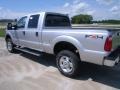 2011 Ingot Silver Metallic Ford F350 Super Duty XLT Crew Cab 4x4  photo #7