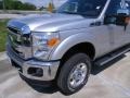 2011 Ingot Silver Metallic Ford F350 Super Duty XLT Crew Cab 4x4  photo #8