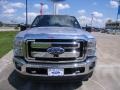 2011 Ingot Silver Metallic Ford F350 Super Duty XLT Crew Cab 4x4  photo #9