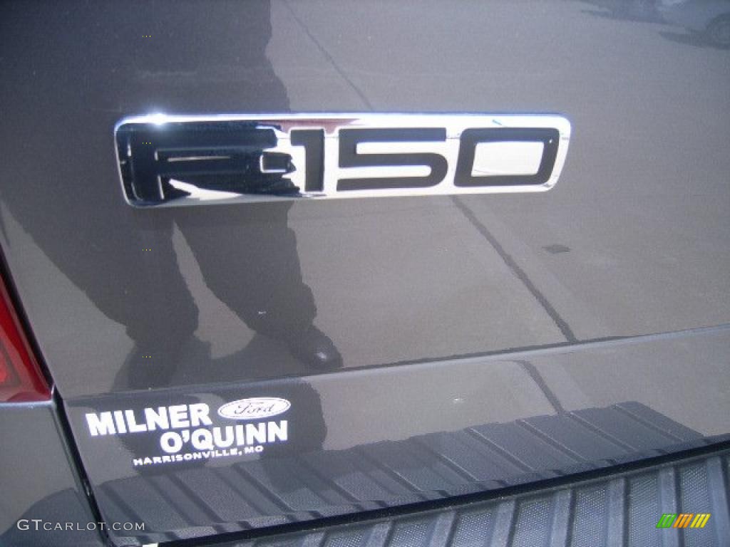 2008 F150 XLT SuperCrew 4x4 - Dark Shadow Grey Metallic / Medium/Dark Flint photo #13