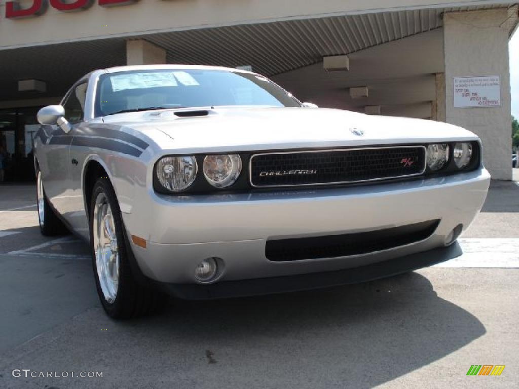 2010 Challenger R/T Classic - Bright Silver Metallic / Dark Slate Gray photo #1