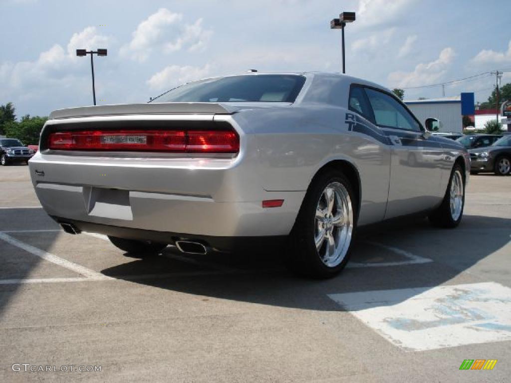 2010 Challenger R/T Classic - Bright Silver Metallic / Dark Slate Gray photo #3