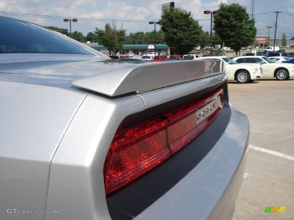 2010 Challenger R/T Classic - Bright Silver Metallic / Dark Slate Gray photo #14