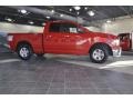 2010 Inferno Red Crystal Pearl Dodge Ram 1500 SLT Quad Cab  photo #3