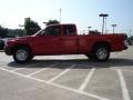 Flame Red - Dakota SXT Club Cab Photo No. 6