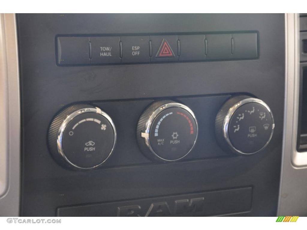 2010 Ram 1500 SLT Quad Cab - Inferno Red Crystal Pearl / Dark Slate/Medium Graystone photo #10