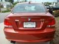 2008 Sedona Red Metallic BMW 1 Series 128i Coupe  photo #5