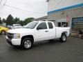 2010 Summit White Chevrolet Silverado 1500 LT Extended Cab 4x4  photo #3