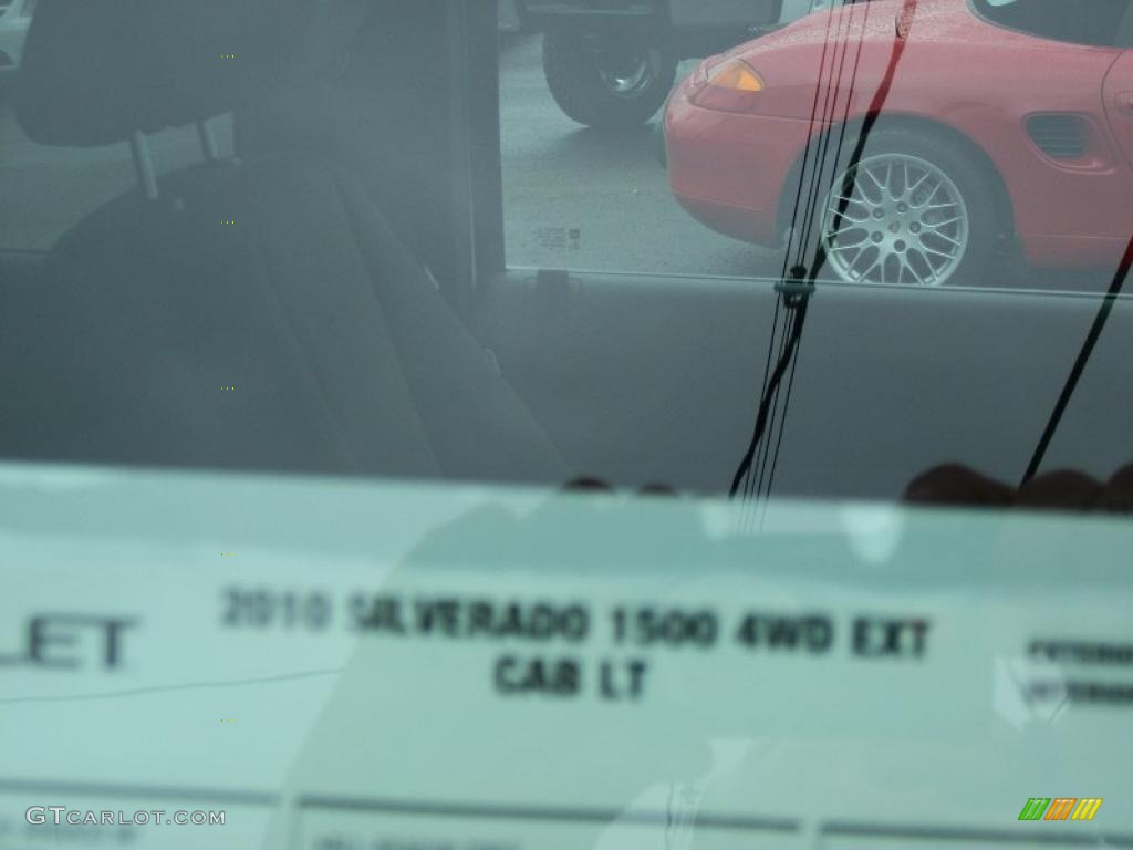2010 Silverado 1500 LT Extended Cab 4x4 - Summit White / Ebony photo #12
