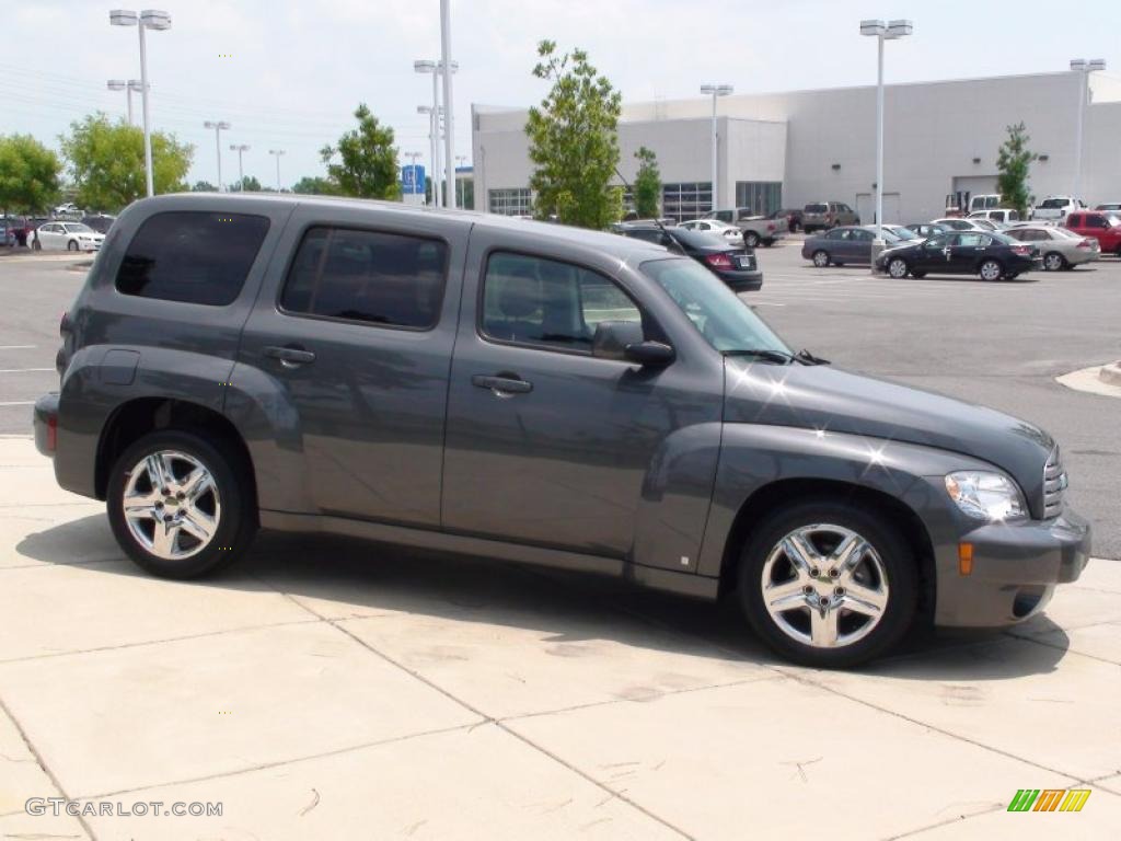 2009 HHR LT - Dark Gray Metallic / Gray photo #4