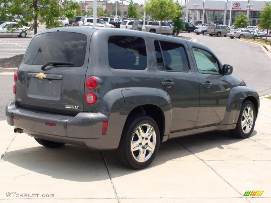 2009 HHR LT - Dark Gray Metallic / Gray photo #6