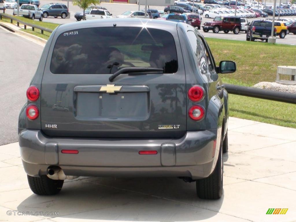 2009 HHR LT - Dark Gray Metallic / Gray photo #7