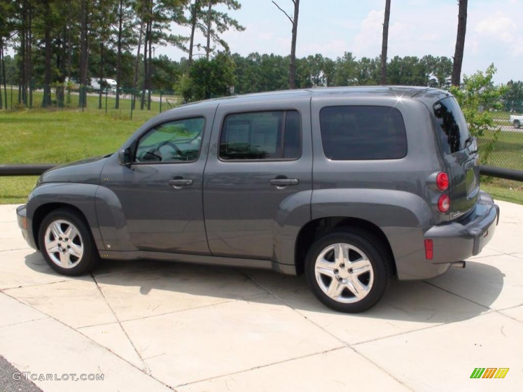2009 HHR LT - Dark Gray Metallic / Gray photo #9