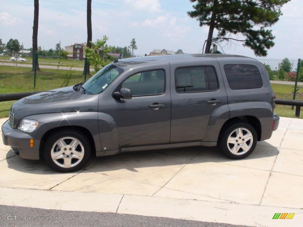 2009 HHR LT - Dark Gray Metallic / Gray photo #11