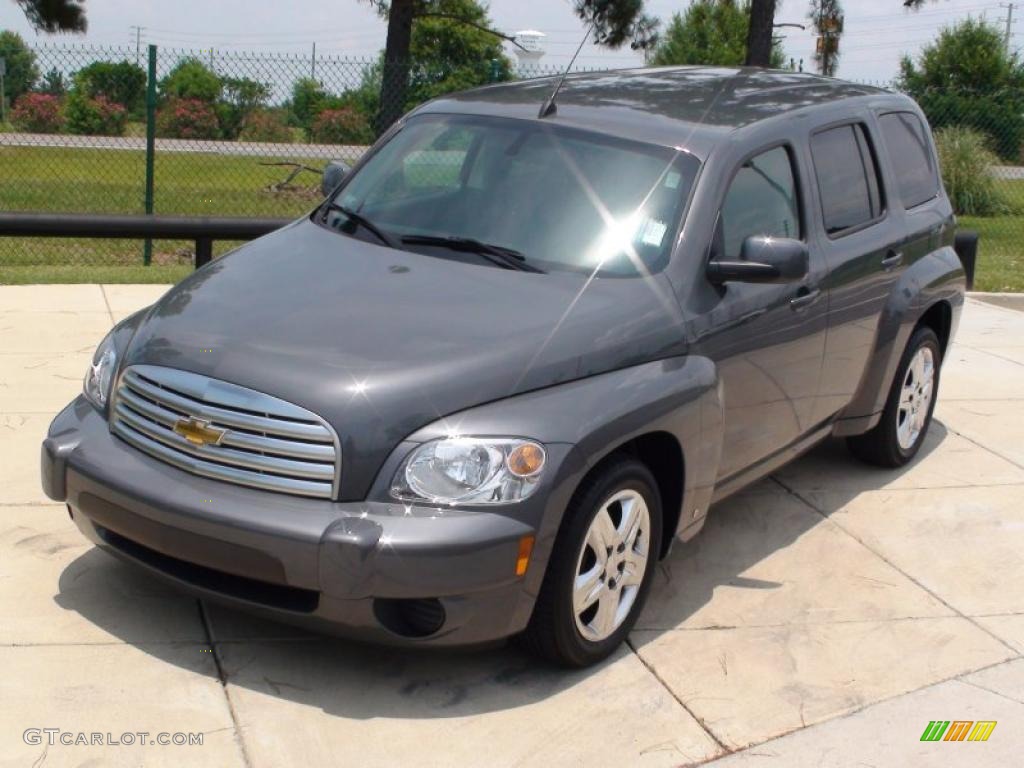 2009 HHR LT - Dark Gray Metallic / Gray photo #12