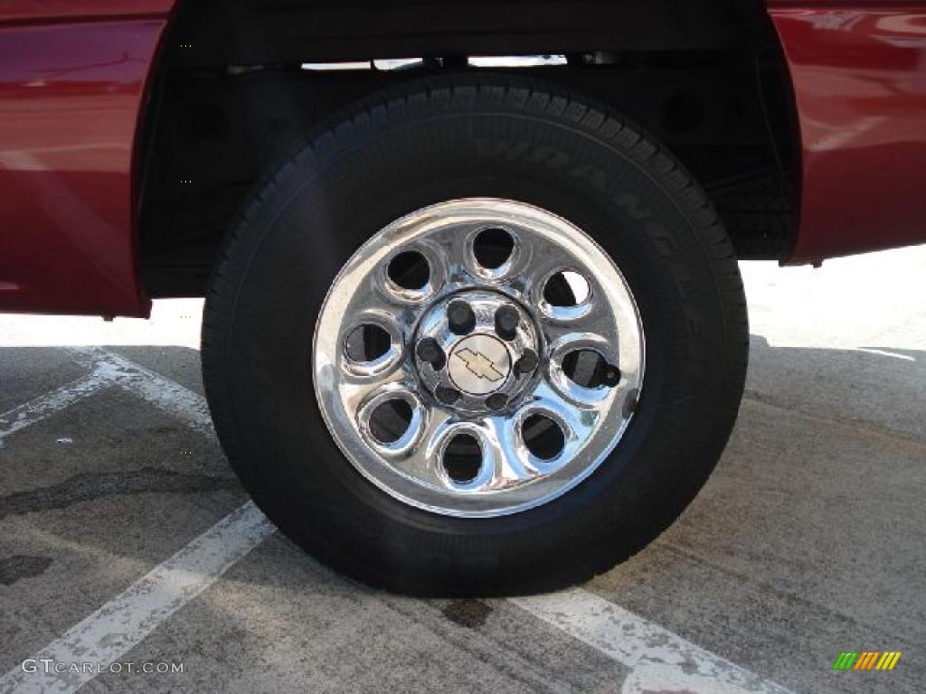 2006 Silverado 1500 LT Crew Cab 4x4 - Sport Red Metallic / Dark Charcoal photo #27