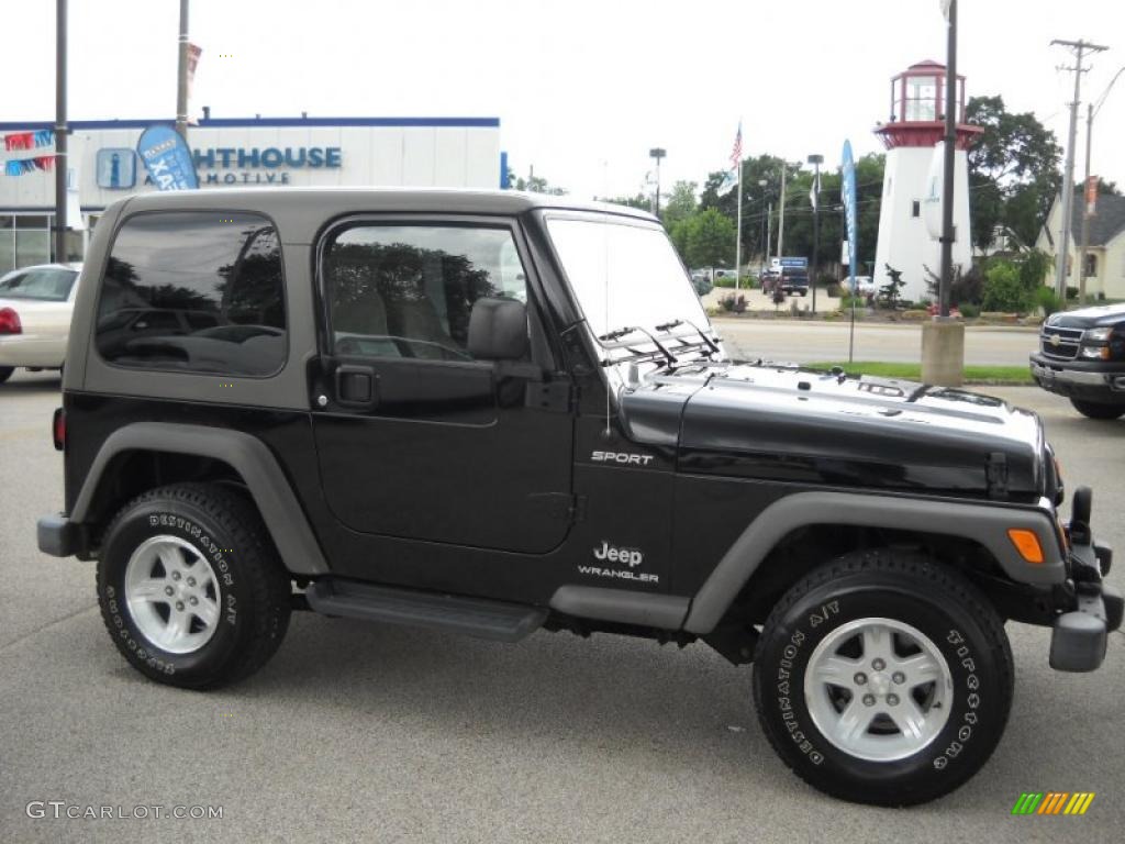 Black Jeep Wrangler