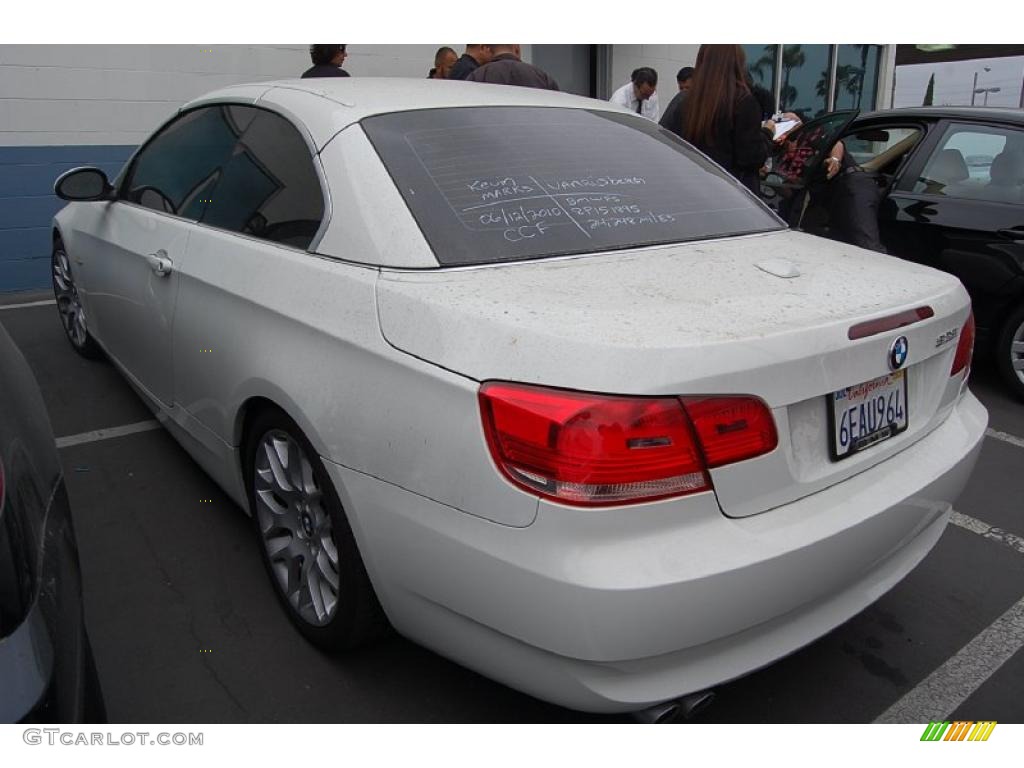 2008 3 Series 328i Convertible - Alpine White / Black photo #3