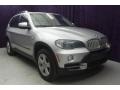 2008 Titanium Silver Metallic BMW X5 4.8i  photo #1