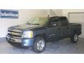 2010 Blue Granite Metallic Chevrolet Silverado 1500 LT Crew Cab 4x4  photo #1