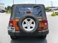 2010 Mango Tango Pearl Jeep Wrangler Sport 4x4  photo #3